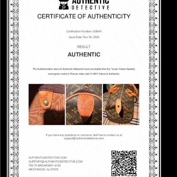 Authentic Louis Vuitton Speedy 35 - Picture 15 of 16
